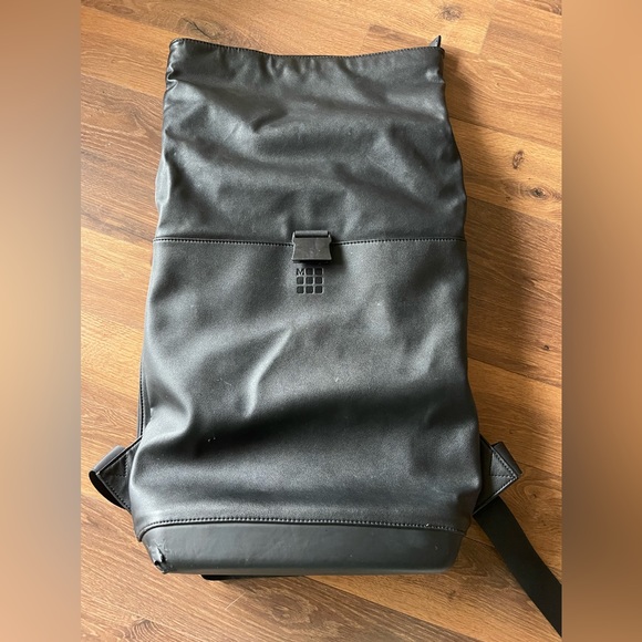 Moleskine Bags Moleskine Black Classic Rolltop Backpack Free Gift Included Poshmark